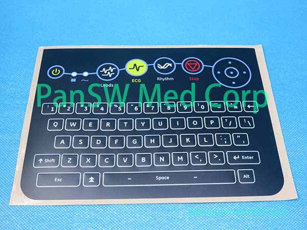 Compatible Keyboard Membrane Keypad for GE MAC 2000 ECG Machine image 3