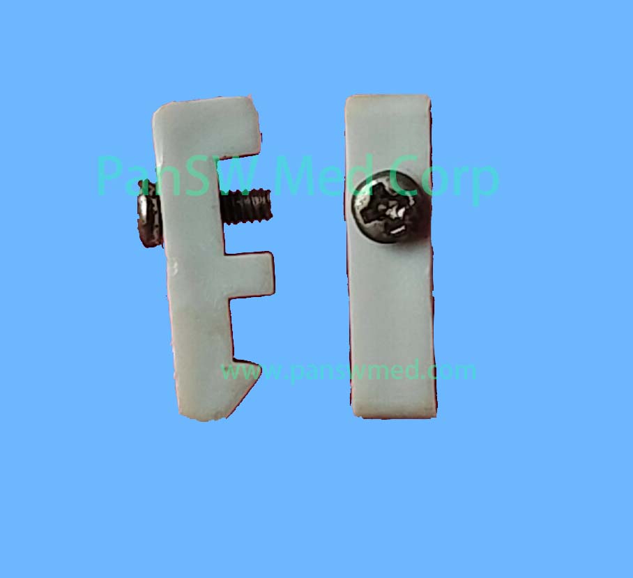 EDAN SE-1200 12-Channel ECG Machine Printer Cover Retaining Latch Clips