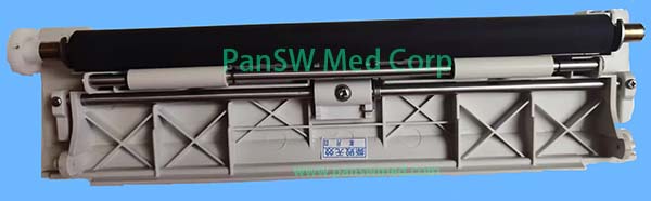 EDAN SE-1201 12-Channel ECG Machine Printer Cover and Platen Roller Assembly image 2