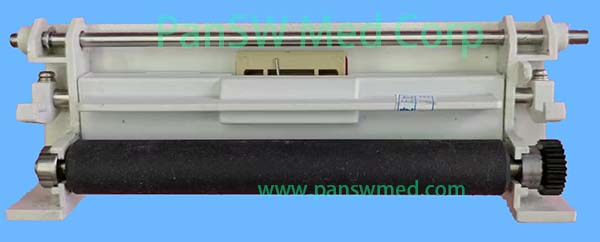 Fukuda Denshi CardiMax FX-8200 FCP-8100 ECG Printer Cover and Platen Roller Assembly image 1