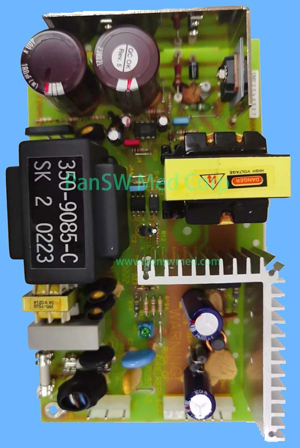 GE CardioServ Defibrillator Power Supply Board