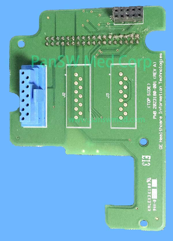 GE Dash 1800 and Dash 2500 Patient Monitor SpO2 Interface Board 20223180-001