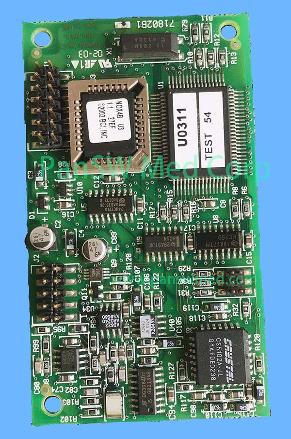 Goldway UT4000B, UT4000F and UT6000 Patient Monitor SpO2 Board