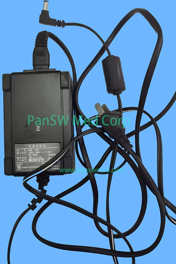 Goldway UT6000A UT6000F Patient Monitor Power Adapter OAE-10B 18V 2A