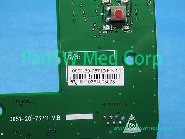 Mindray BeneHeart D2 D3 D5 D6 Defibrillator Keypad Control Board 0651-20-76711 image 1