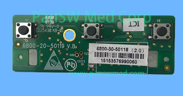 Mindray BeneView T5 T6 T8 AG Gas Module Button Board 6800-30-50118 image 1