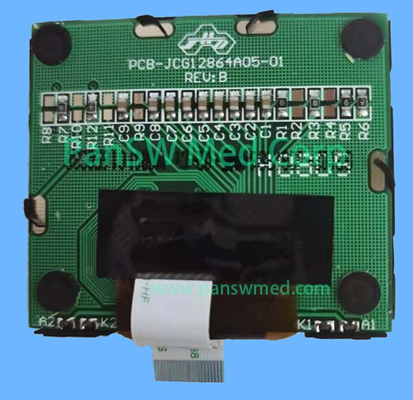 Mindray PM50 Handheld Pulse Oximeter LCD Screen PCB-JCG12864A05-01 Rev.B