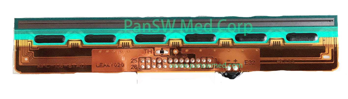 New Original Thermal Print Head for Nihon Kohden / Shanghai Kohden ECG-1250P ECG-1250C image 1