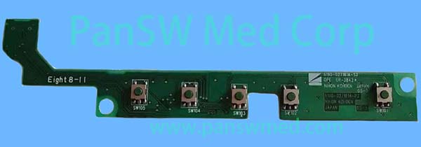 Nihon Kohden BSM-2301C, BSM-2351, BSM-2303K and BSM-2353C Patient Monitor Keypad Board image 1