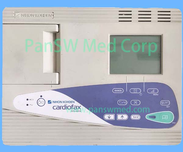 Nihon Kohden Cardiofax ECG-6951E Main Board, Power Board, Battery, Display and Keypad Board