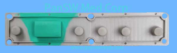 Nihon Kohden Cardiofax ECG-9130P ECG Machine Silicone Keypad Membrane