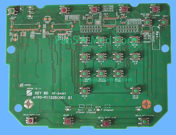Nihon Kohden ECG-1250P ECG-1250C Key Control Boards UT-24441 UT-24442/24443 image 1