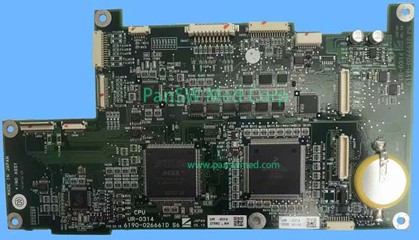 Nihon Kohden TEC-5521C TEC-5531C Defibrillator CPU Main Board UR-0314 image 1