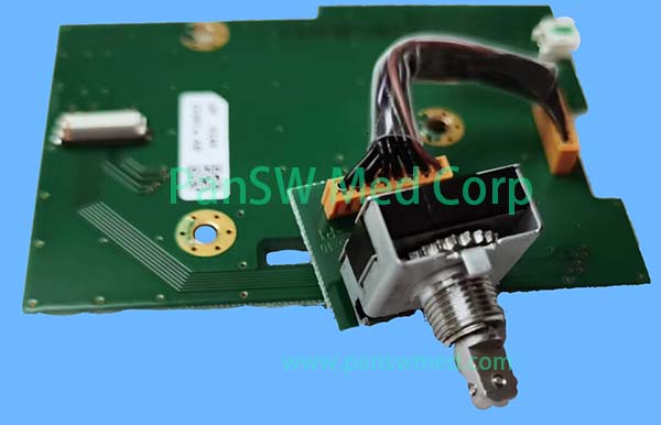 Nihon Kohden TEC-7621C TEC-7631C Defibrillator Rotary Encoder and Button Board UR-0249