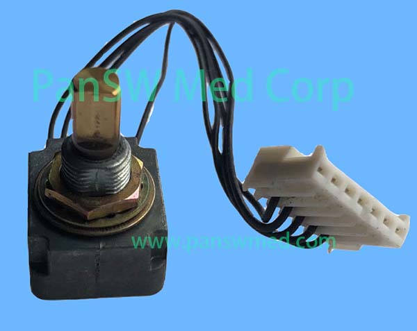 Original Dräger Savina Ventilator Rotary Encoder Assembly image 1