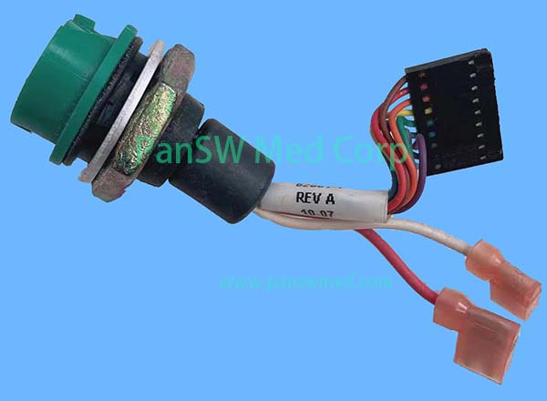 Original Philips M4735A M3535A Defibrillator Therapy Cable Connector Receptacle Assembly