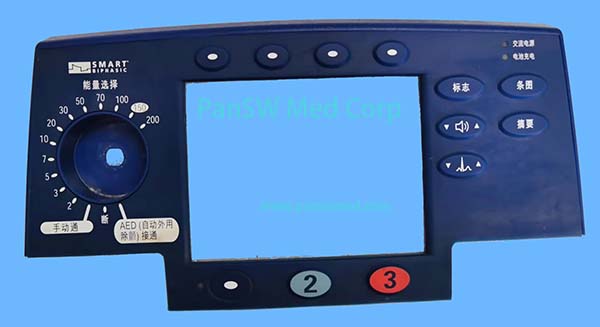 Philips HeartStart XL M4735A Defibrillator Display Front Cover Bezel Assembly image 1
