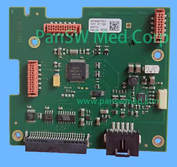 Philips IntelliVue MX450 MX500 Panel Adapter LCD Touchscreen Display Board 453564271811