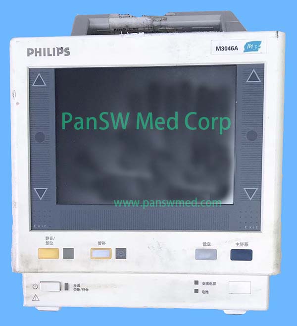 Philips M3 M4 M3046A Patient Monitor Main Board and Power Supply Board image 1