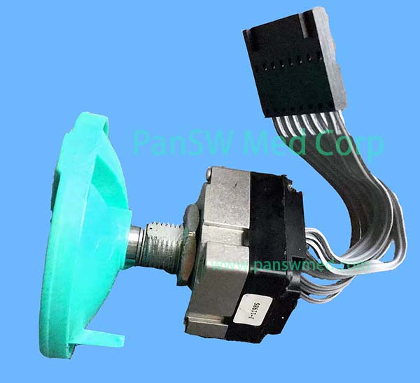 Philips M3535A HeartStart XL Defibrillator Rotary Encoder and Control Knob Assembly