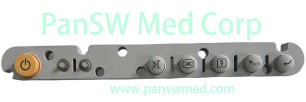 Pre-Owned COMEN C50 C60 Patient Monitor Keypad Board and Silicone Button Pad