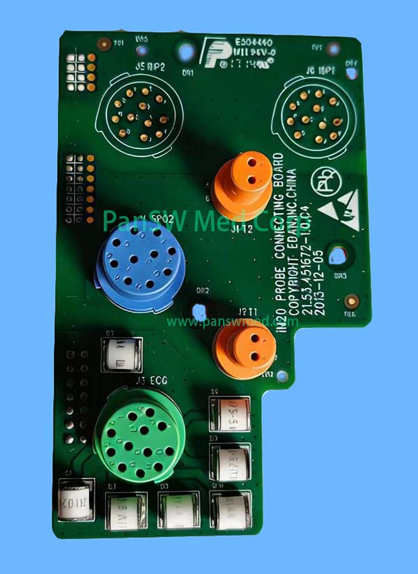 Pre-Owned EDAN iM20 Patient Monitor Multi-Parameter Probe Connecting Board