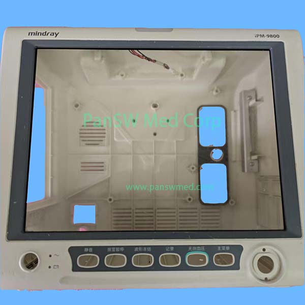Pre-owned front housing, rear housing and complete enclosure sets for compatible Mindray iPM-9800 patient monitors