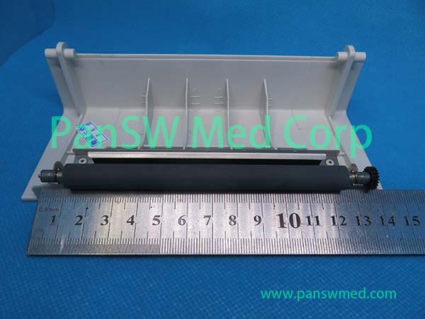 Pre-Owned GE MAC 800 MAC 1200 ECG Printer Cover with Platen Roller image 1
