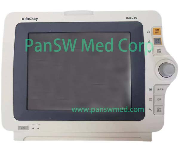Pre-Owned Mindray iMEC10 Patient Monitor Display and Front Housing Assembly