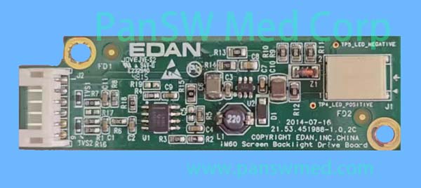 Screen Backlight Driver Board for EDAN iM60 iM70 iM80 Patient Monitors image 1