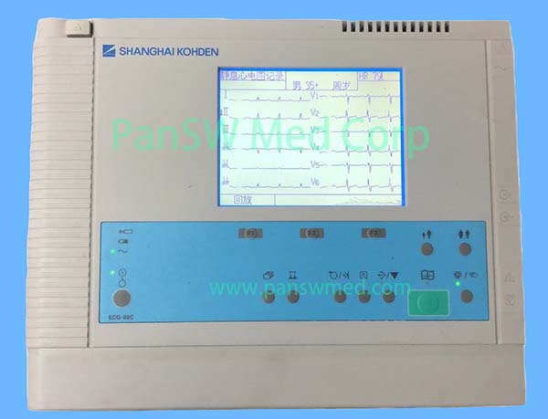 Shanghai Kohden ECG-92C Display Main Board Power Supply and Printhead Parts image 1