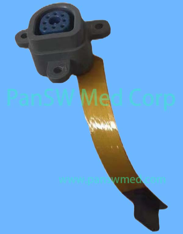 SpO₂ Interface Socket and Flex Cable for Philips SureSigns VM4 VM6 VM8 Patient Monitors