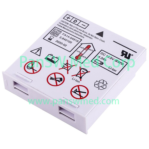 Compatible 10.8V 4.3Ah Li-ion Battery for Schiller Defigard 5000 and Argus Pro LifeCare 2 – 2.200132 image 1