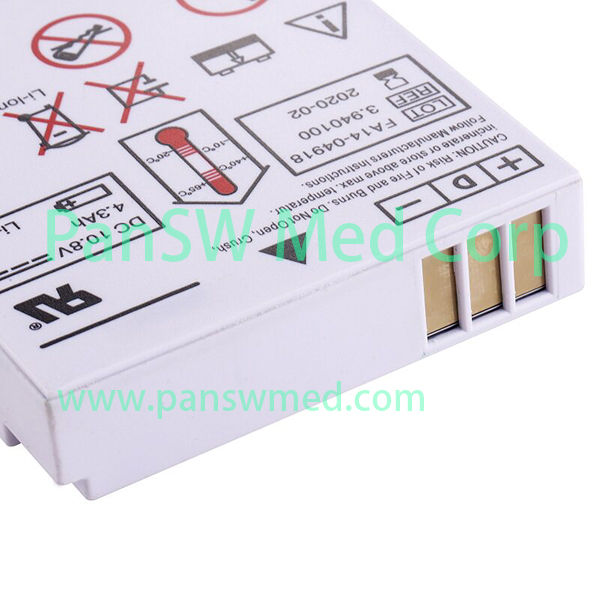 Compatible 10.8V 4.3Ah Li-ion Battery for Schiller Defigard 5000 and Argus Pro LifeCare 2 – 2.200132 image 2