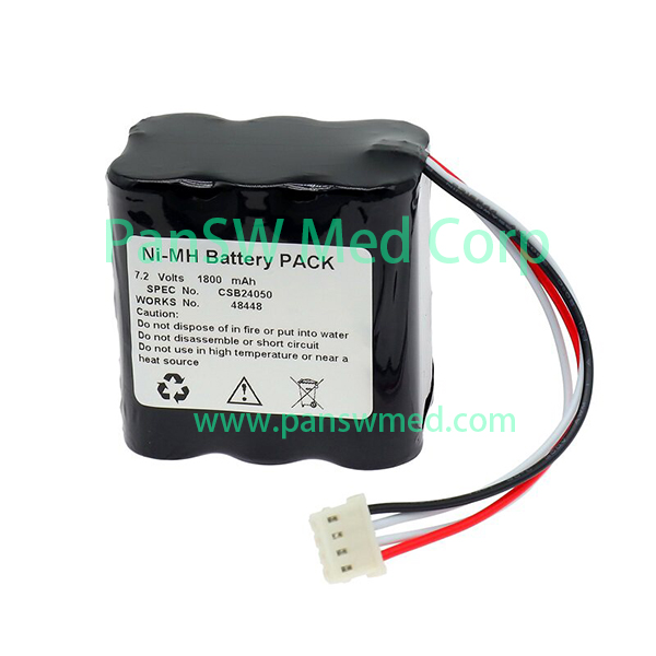 Compatible 7.2V 2000mAh Ni-MH Battery for Nonin 7500 Pulse Oximeter – 4032-003 image 3