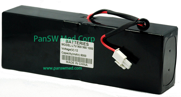 Compatible Internal Lead-Acid Battery for CareFusion Pulmonetic LTV1150 and LTV1200 Ventilators – 12V 5Ah