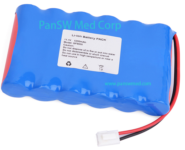 Compatible Li-ion Battery for GOUTENG GT9000 Patient Monitor – 11.1V 5200mAh