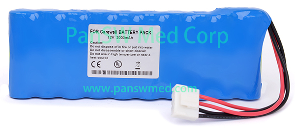 Compatible Ni-MH Battery for Carewell ECG-1101 Series – HX-AA-12-1500, 12V 2000mAh