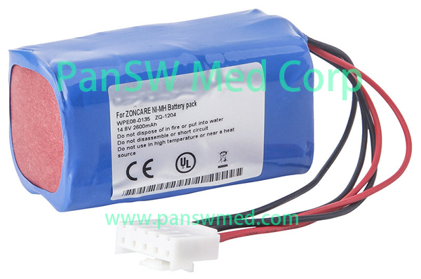 compatible-ni-mh-battery-for-zoncare-zq-1204-zq-1206-14-8v-2200mah-2600mah image 2