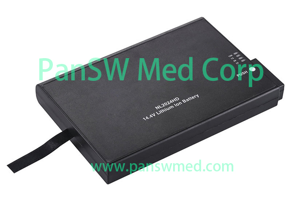 NL2024HD 14.4V 6600mAh Li-ion Battery for PMS Lasair II and Respironics EverGo 900-102