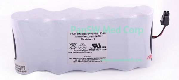 Replacement Battery for Dräger / Siemens Infinity Delta / Gamma / Vista Monitors