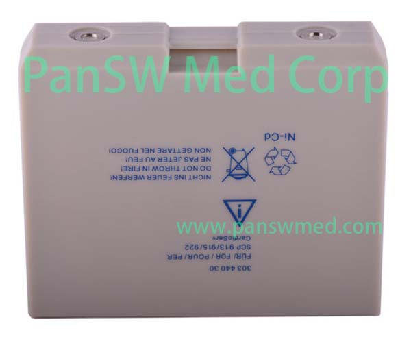 Replacement Battery for GE / Hellige CardioServ Defibrillator SCP 913 / 915 / 922