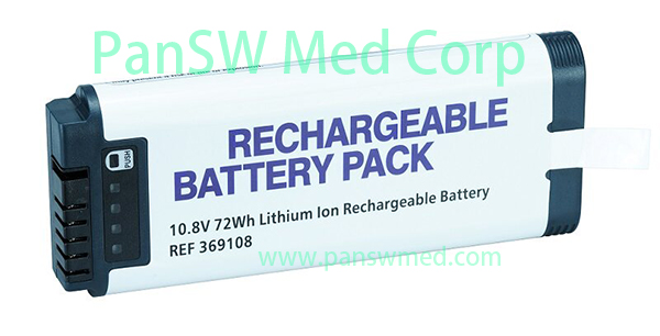 Replacement Battery for HAMILTON-C1 / T1 / MR1 Ventilators – 10.8V 6.66Ah 72Wh – 369108