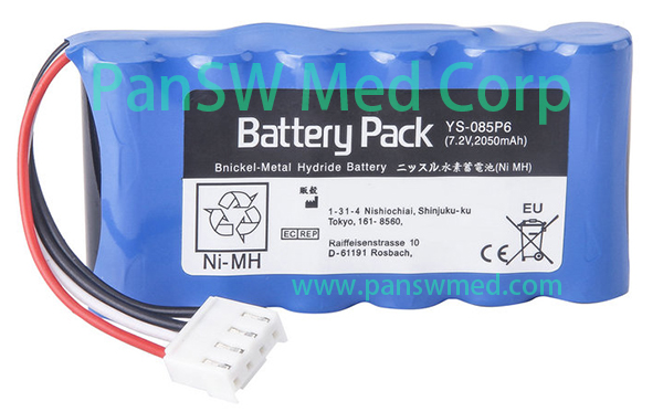 Replacement Battery for Nihon Kohden OLV-2700 / OLG-2800 image 3