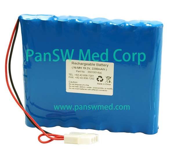Replacement Battery for TRISMED CARDIPIA 400 400H 800H – 35010014 – 19.2V 2200mAh Ni-MH image 2