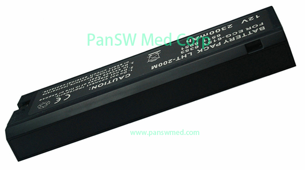 Replacement LCT-1912NK Battery for Nihon Kohden Cardiofax / Cardiolife Equipment