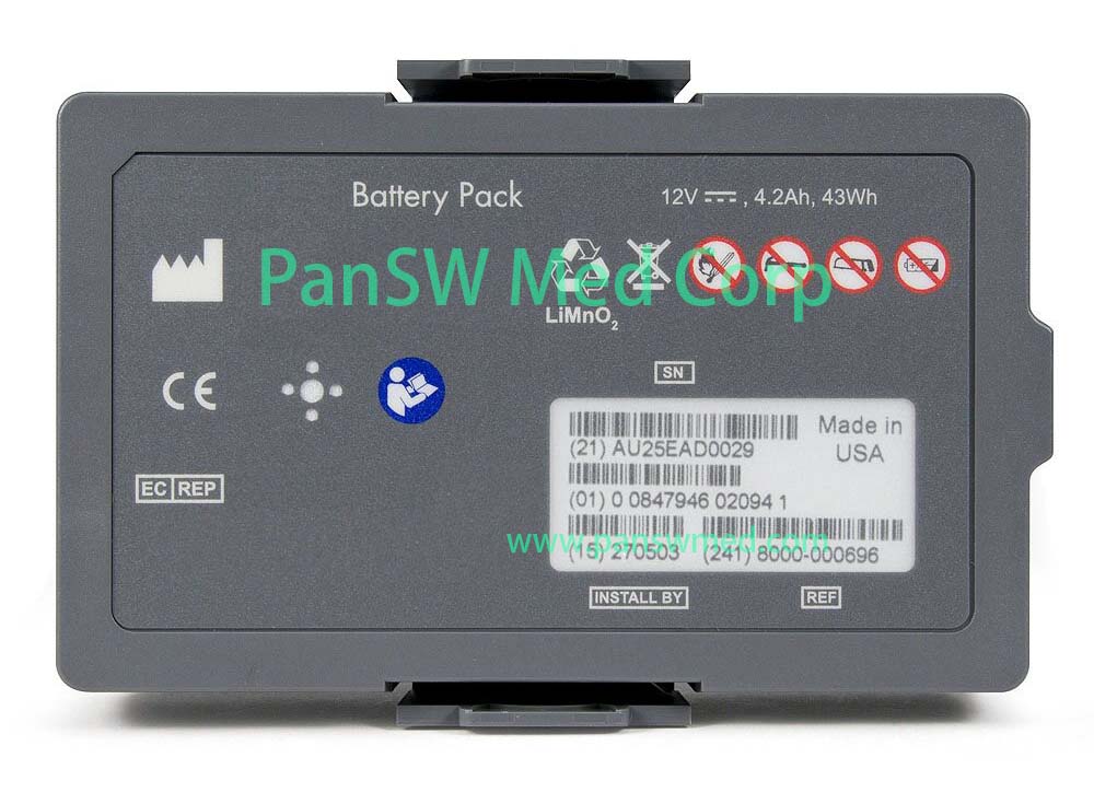 Replacement Li/MnO2 Battery for ZOLL AED 3 / PD1200 image 2