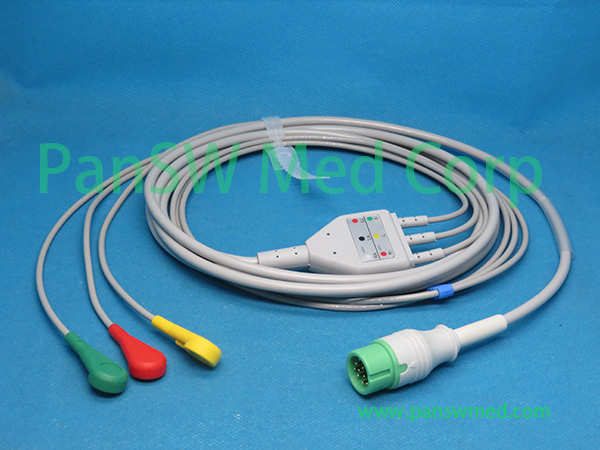 Compatible Comen C 90 Patient Monitor ECG Cable 3 – PanswMed