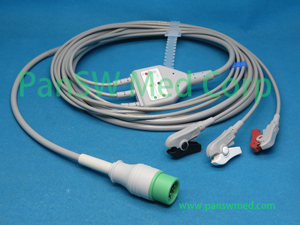 Compatible Comen C 90 Patient Monitor ECG Cable 4 – PanswMed