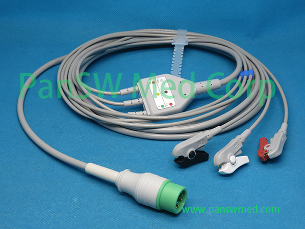 Compatible Comen NC 3 NC 5 Patient Monitor ECG Cable 3 – PanswMed